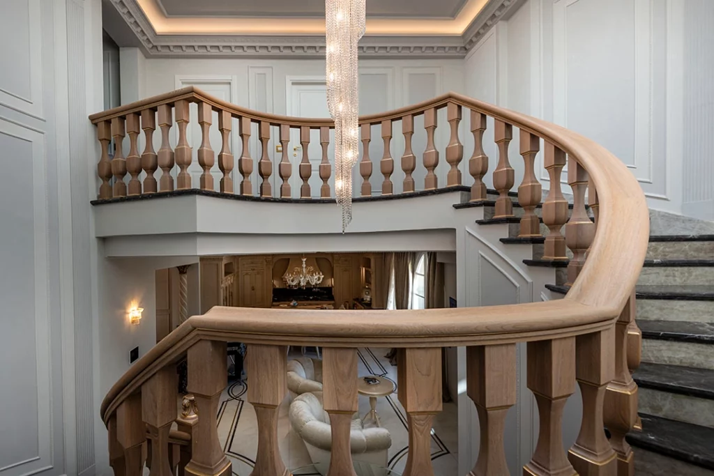 Ringhiera scala interna